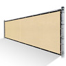 8x150fs-3 Colourtree Beige Privacy Fence Screen Hdpe Mesh Windscreen 313110547502