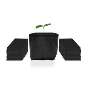 Ac Infinity Ac-nbb5-50 Nursery Bags 1/2 Gallon Non-woven Fabric Black