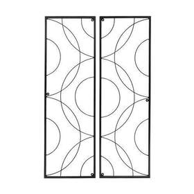 Ft-55 Achla 719908343859 Corona Trellis Black