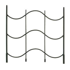 Achla Designs 719908312411 Waves Trellis Extension Piece Black