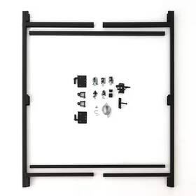 Adjust-a-gate 744110296792 3 Rail 60 Inch H/ -96 W Kit-contractor Series Steel Frame High