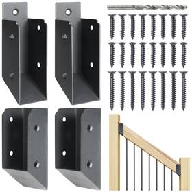 Aecxm 732122911895 201 Stainless Steel 2 Inch X 4 1 3 Actual Deck Railing 35 Stair