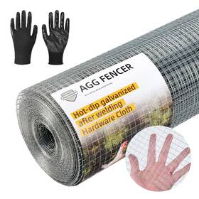Aggfencer 941197875757 Hardware Cloth 1/2 Inch 48 X 100ft Chicken Wire Fencing Hotdipped
