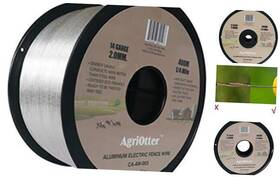 Agriotter Aw-003 Aluminum Electric Fence Wire For Garden Chicken