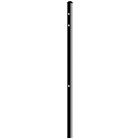 Al70b20lp Allure Aluminum Durable Black Cosmopolitan Fence Line Post