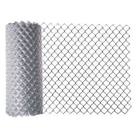 Aleko Clf125g5x50-az Galvanized Steel 5 X 50 Feet Roll Chain Link Fence Fabric 12.5-aw Gauge