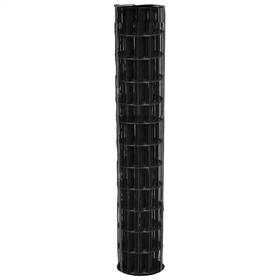 Allfenz 445001459458 4 Ft. X 100 14-gauge Black Pvc-coated Welded Wire
