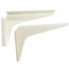 Am1824 W Hardware Work Station Brackets White Am1824 W Hardware Work Station Brackets White