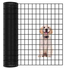 Amagabeli Garden & Home 895242605368 Black Pvc Coated Welded Wire Fence 2inchx3inch 36inchx50ft 16gauge Bor