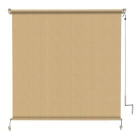 Amagenix Ueag-rc0606-02gpj Outdoor Roller Shade 6ft W X H Exterior Cordless Patio Shades R