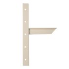 Amec24 W Hd Extended Concealed Shelf Support Bracket White