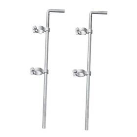 Amoskey 1-3/8 32 Heavy Duty Drop Rod For Single Or Double Gates - Inch X 2 Pack