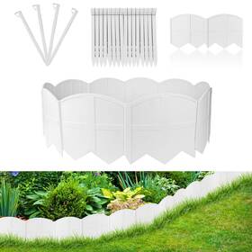 Amurs Lg-g-b00001 20pcs Garden Edging Border Landscape Lawn Fence Decorative Land