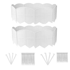 Lg-gd-30pcs-wh00318-24 Amurs 30ft Landscape Edging Garden Border Lawn 30pcs Lg-gd-30pcs-wh00318-24 Amurs 30ft Landscape Edging Garden Border Lawn 30pcs