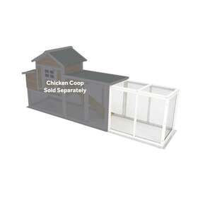 5403690 Animal House Chicken Coop Extension Kit For The Chick-inn Coops 3 Ft Wire Run Inch Eggstender