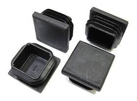 Ilq32 Arsenal Pcs Pack 1 1/inch Square Black Plastic End Cap For Hole Side Size From To 4