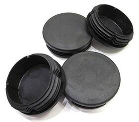 Ilt60 Arsenal 3/8 Inch Approx. 60mm Round Plastic End Cap For Hole 2 Inches Black