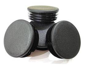Ilt70 Arsenal 4pcs Pack 2 3/4 Inch Round Black Plastic End Cap For Hole Size From 1/2 To Ilt70 Arsenal 4pcs Pack 2 3/4 Inch Round Black Plastic End Cap For Hole Size From 1/2 To