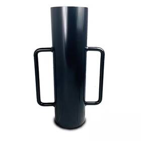 Ashman Online 445054639654 Heavy Duty 3 In X 9 24 Black Carbon Steel Fence Post Drive