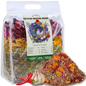 Auboeay 762849225494 21oz Chicken Nesting Herbs Mix For Coop Odor Control And Egg Production