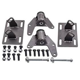 Op13 Autoshoppingcenter Ls Engine Swap Mount Adapter Kit With Hardware For G-body 1973-1988 Carlo