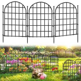 Avelotuug Ytxwl30 32.5 Ft L X 22 In H Garden Fence 30 Panels Arched No Dig Decorative