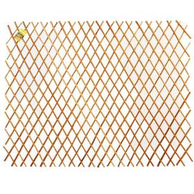 20-wtc6 Backyard X-scapes 72 Inch L 32 H 0.5 D Peeled Willow Wood Trellis Plant