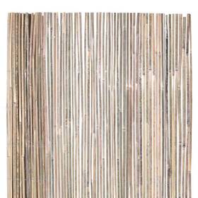 Backyard X-scapes 445018133150 72 In H 192 L Split Bamboo Slats Screening Fencing Natural Finish Fe