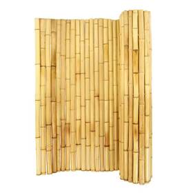 Backyard X-scapes 726084853218 3/4 In D 48 H 96 W Natural Rolled Bamboo Fence Fencing De