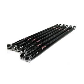 Bau-ca-rs-hdrr-17-21-blk Bad Ass Unlimited Can Am X3 Heavy Duty Radius Rods Powder Coated Black 72 Inch Models