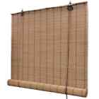 295596 Bamboo Roll Up Window Blind Sun Shade Light Filtering Roller