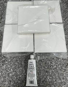 Barrette Outdoor Living 040933450039 5 Pack Post Top Pyramid New Style White Inch X With Cem Barrette Outdoor Living 040933450039 5 Pack Post Top Pyramid New Style White Inch X With Cem