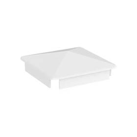 Barrette Outdoor Living 445001491472 5 Inch X White Internal Vinyl Post Top