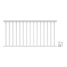 Barrette Outdoor Living 705353845383 Versarail Classic 6 Ft. X 36 Inch White Aluminum Rail Level Kit