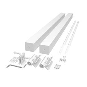 Barrette Outdoor Living 711181594140 Versarail Classic 42 Inch White Aluminum Gate Kit