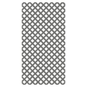 Barrette Outdoor Living 73004145 4 Ft. X 8 Nantucket Gray Garden Vinyl Lattice