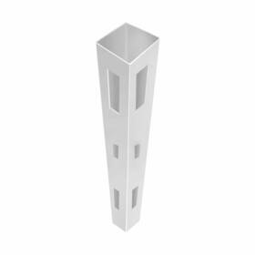 73011419 Barrette Outdoor Living Fence Corner Post 5 Inch X108 White Vinyl Water Resistant