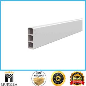 73012399 Barrette Outdoor Living Ranch Fence Rail 8 Ft High Quality Lightweight Design Vinyl White Easy Install