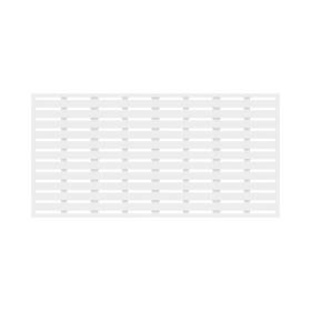 73030584 Barrette Outdoor Living 3ftx6ft Boardwalk Decorative Screen White