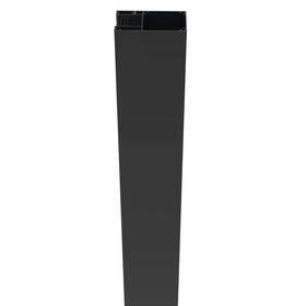 73042834 Barrette Outdoor Living 42 Inch Matte Black End Surface Mount Post