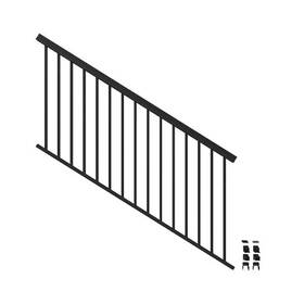 73043030 Barrette Outdoor Living Freedom Versarail Classic 8ft X 36 Inch Matte Black Alum Deck Stair Rail Kit 73043030 Barrette Outdoor Living Freedom Versarail Classic 8ft X 36 Inch Matte Black Alum Deck Stair Rail Kit