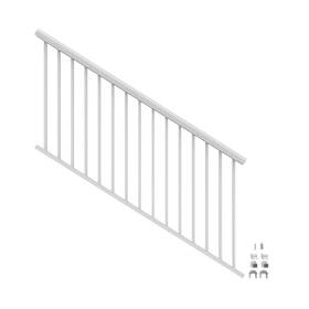 73043651 Barrette Outdoor Living Versarail Cambridge 6 Ft. X 36 Inch White Aluminum Rail 73043651 Barrette Outdoor Living Versarail Cambridge 6 Ft. X 36 Inch White Aluminum Rail