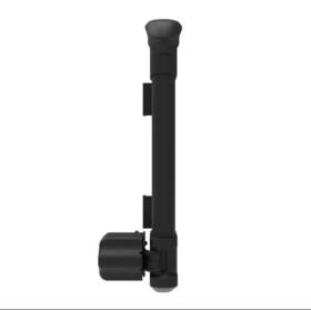 73050192 Barrette Outdoor Living 4 Inch X 15.375 Nylon/stainless Steel Black Compact Locking Pool Safety Latch