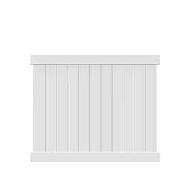 Barrette Outdoor Living 744759864260 Washington 5 Ft. H X 6 W White Vinyl Fence Panel Unassembled
