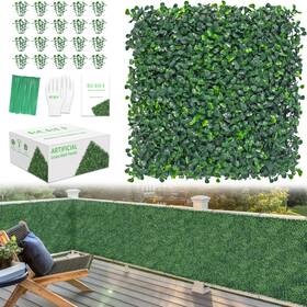 Bcblf Qca-100-ml10-4 10x10inch 10pcs Grass Wall Panels 4 Layers Uv-anti Boxwood Greenery Hedge