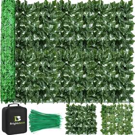 Bdyp007-cq-40x100in-1pcs Bdusxyz Artificial Ivy Privacy Fence Screen 40x100in Hedges Wall Faux Uv-anti
