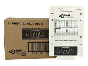 Boards-12 Bell Laboratories 030835400959 Trapper Max Free Mouse Glue Boards