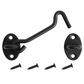 700700x Bilkeru 4 Inch Stainless Steel Gate Latch Heavy Duty Hook And Eye Easy Lock Ba