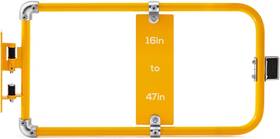 Blulu Dib-blulu-2110 Industrial Swing Gate Spring-loaded Safety 16 Inch To 47 Wide Self-closing