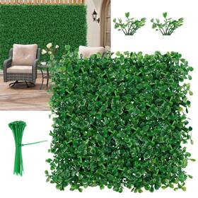 Pf-045 Bonblooms Artificial Grass Wall 10 Inch X Set Of 24 16.8 Sqft Uv Protected For Indoo
